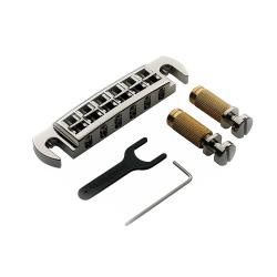 Бридж WrapaRound с LocKing Studs (для Gibson), никель TONEPROS AVR2G-Nickel