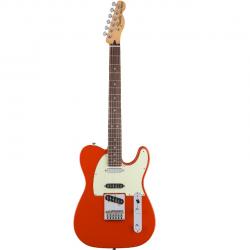 Электрогитара Deluxe Nashville Tele, цвет фиеста рэд, накладка грифа Пао Ферро FENDER DLX NASHVILLE TELE PF FRD