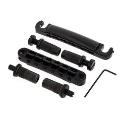 Комплект (T3BT-B+T1Z-B), бридж Large posts и струнодержатель метрич, черные TONEPROS LPBM02-Black
