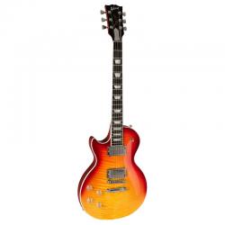 Электрогитара, цвет вишневый в комплекте кейс GIBSON 2019 Les Paul High Performance Heritage Cherry Fade