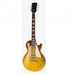 Электрогитара, цвет желтый, в комплекте кейс GIBSON CUSTOM 60 Les Paul Standard Honey Lemon Fade VOS NH