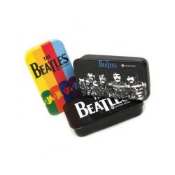 Медиаторы, серия Beatles, рисунок Stripes, Thin, 15 шт./уп. PLANET WAVES 1CAB4-15BT2