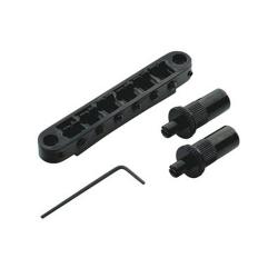 TOM w Large posts замковый с канавками под струны, черный TONEPROS T3BТ-Black