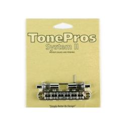 TOM w Large posts замковый с канавками под струны, хром TONEPROS T3BТ-Chrome