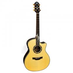 Электроакустическая гитара SolidTop палисандр, EQ-Timber PLUS, натурал, полировка, со встроенным тюн... CRAFTER SM-Rose Plus