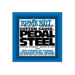 Струны для электрогитары (Набор из 10-ти штук) Stainless Steel 10-String E9 Pedal Guitar ERNIE BALL 2504