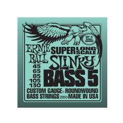 Струны для 5-cтрунной бас-гитары Nickel Bass SLS Slinky 5 (45-65-85-105-130) ERNIE BALL 2850