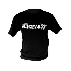 Футболка. Черный цвет, Лого Music Man спереди, Размер XL ERNIE BALL 4627