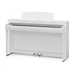Цифровое пианино, белый сатин, клавиши пластик, механизм RH III, LCD дисплей с подсветкой KAWAI CN37W