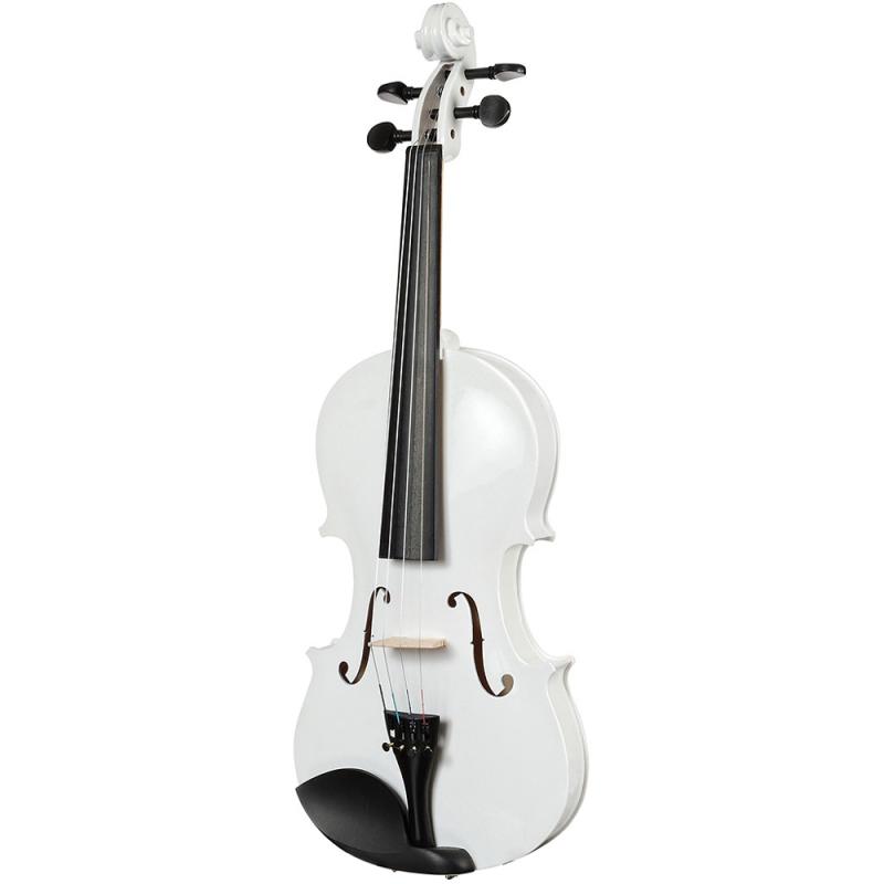  Скрипка, цвет белый металлик, в комплекте кейс, смычок, канифоль, размер 1/8 ANTONIO LAVAZZA VL-20 WH 1/8