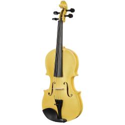 Скрипка, цвет желтый металлик, в комплекте кейс, смычок, канифоль, размер 1/2 ANTONIO LAVAZZA VL-20 YW 1/2