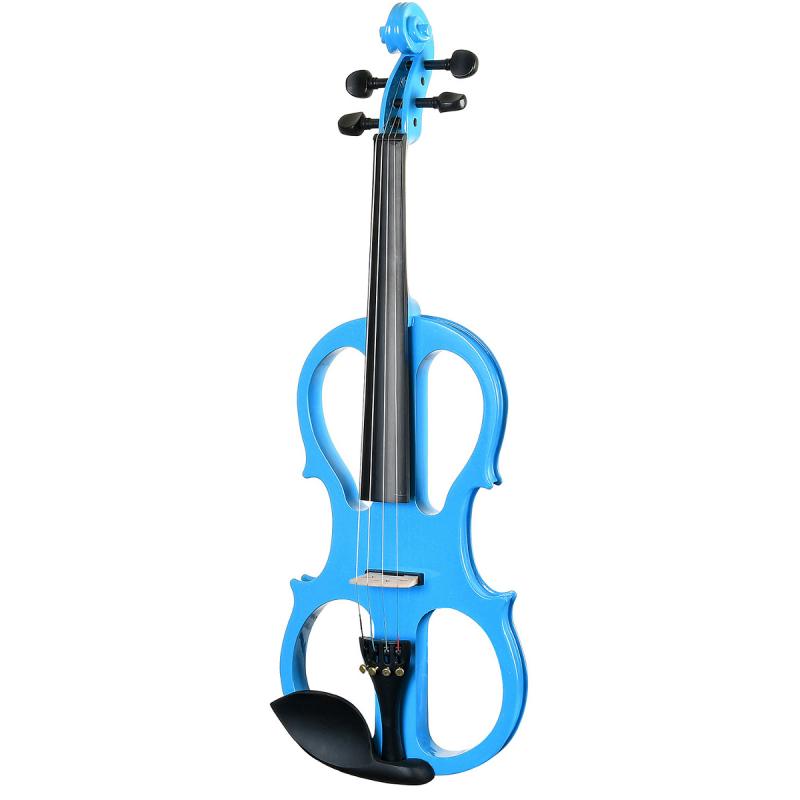  Электроскрипка, цвет голубой, контурная, деревянная, размер 4/4 ANTONIO LAVAZZA EVL-01 BL 4/4