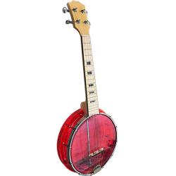 Банджолеле концертная с чехлом, цвет красный MARTIN ROMAS BP-1RD