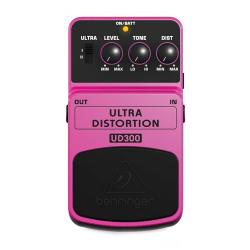 Педаль эффектов дисторшн, 2 режима BEHRINGER UD300 Ultra Distortion