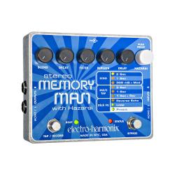 Педаль дилей для электрогитары ELECTRO-HARMONIX Stereo Memory Man with Hazarai