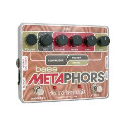Педаль дисторшн/овердрайв/компрессор для бас-гитары ELECTRO-HARMONIX Bass Metaphors