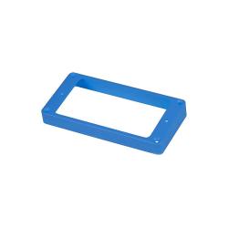 Пластиковая рамка под хамбакер для установки около грифа, цвет синий DIMARZIO DM1300BL Mounting Ring Neck Position Blue