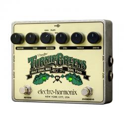 Педаль ревер/овердрайв для электрогитары ELECTRO-HARMONIX Turnip Greens