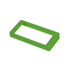 Пластиковая рамка под хамбакер для установки около бриджа, цвет зелёный DIMARZIO DM1301GN Mounting Ring Bridge Position Green
