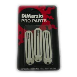 Комплект пластиковых крышек для рельсовых звукоснимателей в корпусе Single, 3 шт, цвет мятный белый DIMARZIO DM2002MG Fast Track Pickup Cover Set