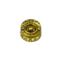 Ручка потенциометра 'бочонок', цвет золотистый DIMARZIO DM2100G Speed Knob Gold