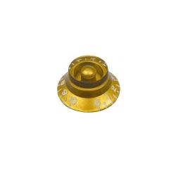 Ручка потенциометра `колокольчик`, цвет золотистый DIMARZIO DM2101G Bell Knob Gold