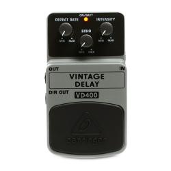 Гитарная педаль эмуляции аналогового эффекта Delay BEHRINGER VD400 Vintage Delay
