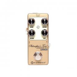 Педаль компрессор для электрогитары PIGTRONIX 	Germanium Gold Compressor Micro