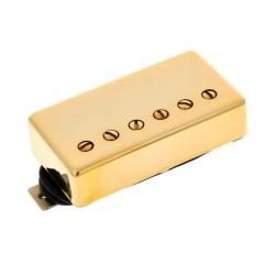 Звукосниматель хамбакер в золотой крышке SEYMOUR DUNCAN SH-6b Distortion Gcov