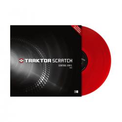 Виниловый диск с таймкодом Mk2 для системы Traktor Scratch Pro, цвет красный NATIVE INSTRUMENTS Traktor Scratch Pro Control Vinyl Red Mk2