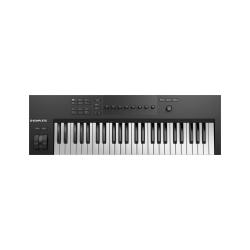49 клавишная полувзвешенная динамическая MIDI клавиатура, 8 ручек управления, колеса высоты тона и м... NATIVE INSTRUMENTS KOMPLETE KONTROL A49