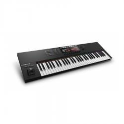 61 клавишная полувзвешенная MIDI клавиатура с послекасанием, механика Fatar NATIVE INSTRUMENTS Komplete Kontrol S61 Mk2