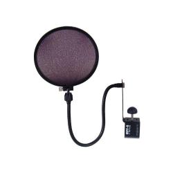 Поп-фильтр для устранения нежелательных призвуков и защиты мембраны студийного микрофона, нейлоновая сетка NADY MPF-6