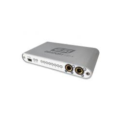 Аудиоинтерфейс USB 0х8, 24-bit / 96kHz, для Mac и PC, 2 выхода на наушники, ASIO 2.0, WDM, GSIF, MME (с использованием EWDM driver technology). ESI GigaPort HD PLUS