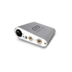Аудиоинтерфейс USB 2х2 (аналог), 2xHi-Z инструментальных входа (либо 1 х Hi-Z и 1 x mic), ASIO, Core Audio. ESI MAYA22 USB