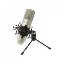 Конденсаторный микрофон, алюминиевая диафрагма 18мм , в комплекте шнур XLR, настольная подставка и в... TASCAM TM-80