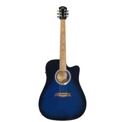 Электроакустическая гитара Blue Burst OSCAR SCHMIDT OD45CEBLBPAK