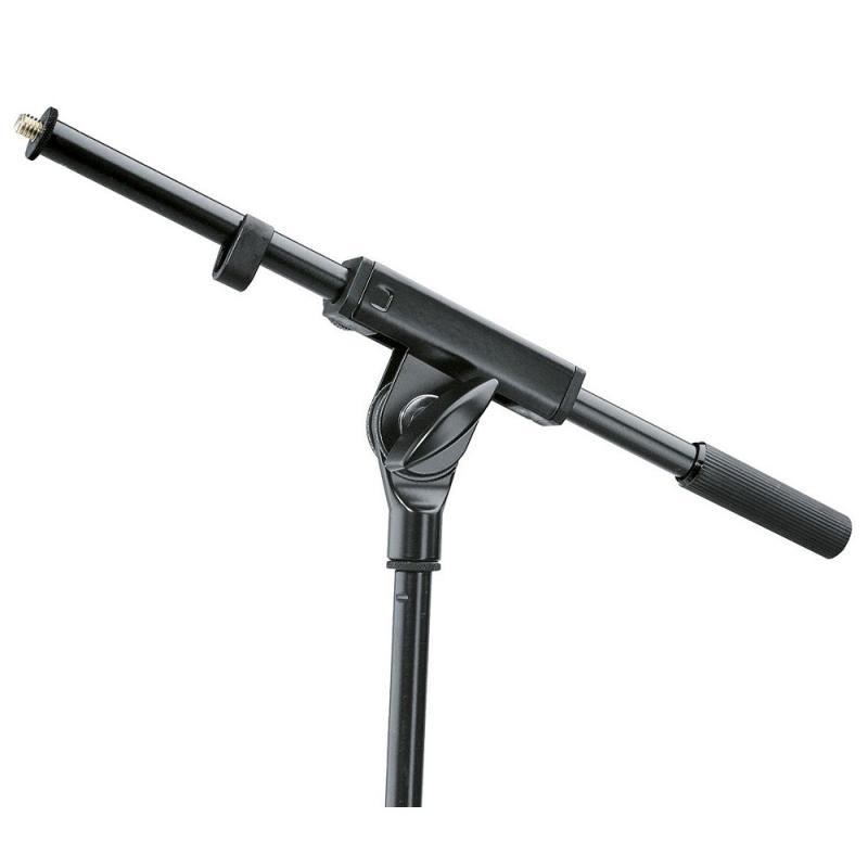  Стрела на микрофонную стойку, черная, 395 мм K&M 21160-300-55