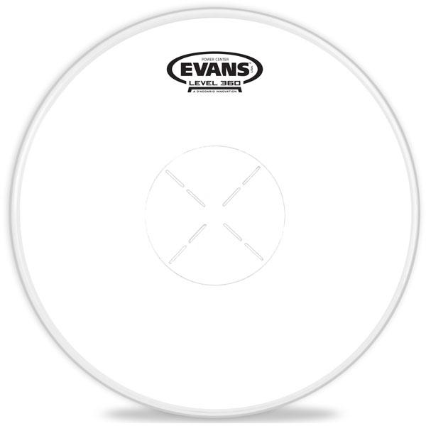 Однослойный матовый пластик с белым центром для малого барабана, 14' EVANS B14G1D 14' Power Center Snare