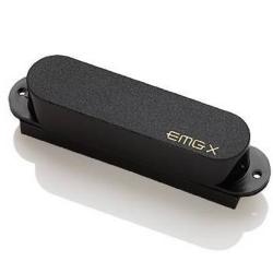 Сингловый звукосниматель, с дополнительной обмоткой; также представлены скрытые полюсные наконечники... EMG SLVX