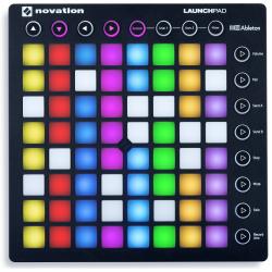 Midi-контроллер для Ableton Live, 16 трехцветных функциональных кнопок, 64 цветных пэда NOVATION Launchpad MK2