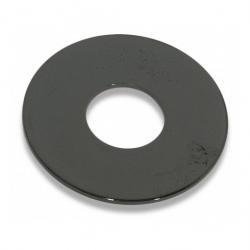 Шайба-основание переключателя, латунь, отделка: рутений (серый металл) SCHALLER 15200600