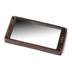 Рамка звукоснимателя, металл, закругленная, полированная, отделка: состаренная медь SCHALLER Pickup-Frames 17020814