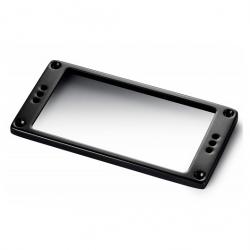 Рамка звукоснимателя, металл, закругленная, полированная, отделка: черный хром SCHALLER Pickup-Frames 17020412
