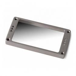 Рамка звукоснимателя, металл, прямая, полированная, отделка: SatinPearl SCHALLER Pickup-Frames 17020713