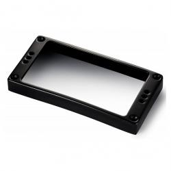 Рамка звукоснимателя, металл, прямая, полированная, отделка: черный хром SCHALLER Pickup-Frames 17020413