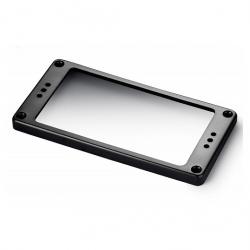 Рамка звукоснимателя, пластик, прямая, гладкая, черного цвета SCHALLER Pickup-Frames 17023011