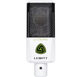 Студийный кардиоидый микрофон с большой диафрагмой LEWITT LCT 240 PRO WHITE