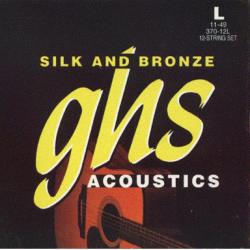 Струны для акустической гитары -основа-шелк и сталь, обм.фосф.бронза (011-014-23w-29-39-49); Silk & ... GHS 370