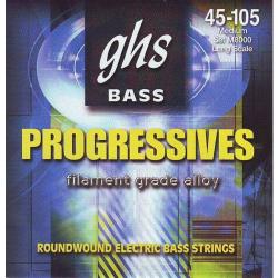 Струны для бас-гитары (45-65-85-105) Progressives GHS M8000